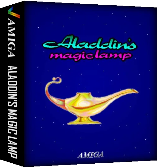Aladdin's Magic Lamp — box-3D (WOR)