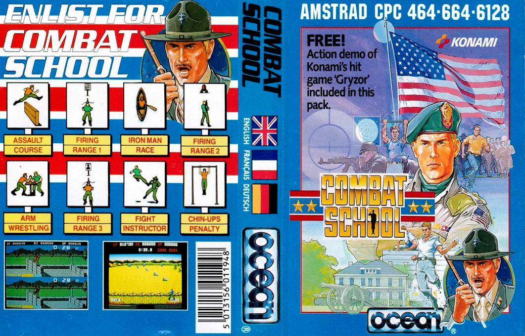 Combat School — box-texture (EU)