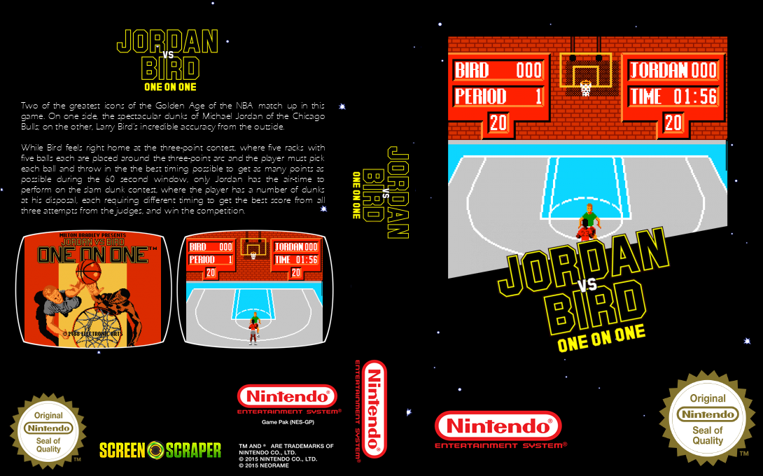 Jordan vs Bird - One on One — box-texture (SS)