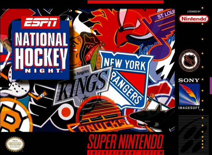 ESPN National Hockey Night box art