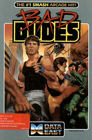 Bad Dudes box art