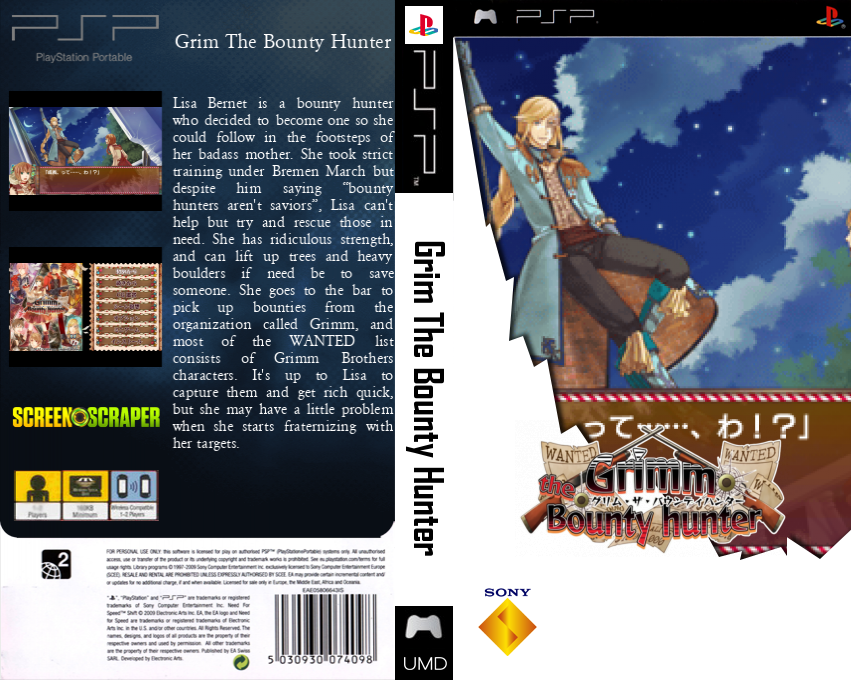 Grimm the Bounty Hunter — box-texture (SS)