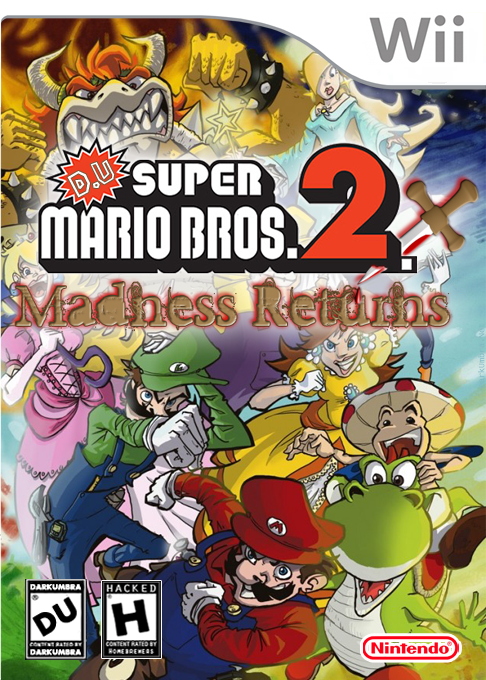 DU Super Mario Bros 2.1 - Madness Returns box art
