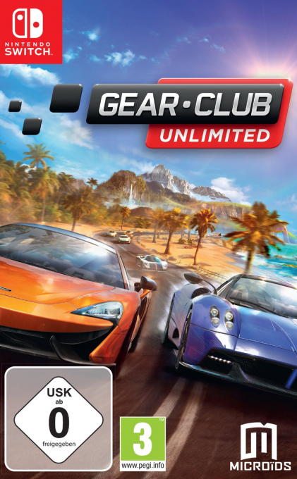 Gear Club Unlimited — box-2D (DE)