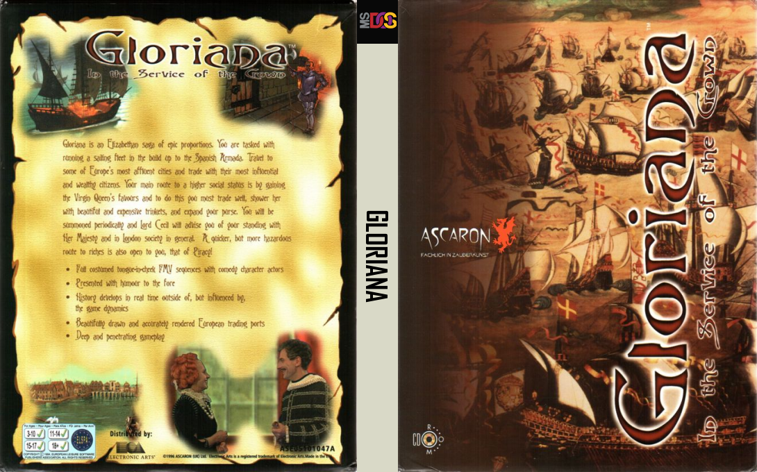 Gloriana — box-texture (EU)