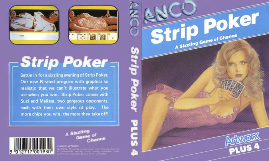 Strip Poker - A Sizzling Game Of Chance — box-texture (EU)