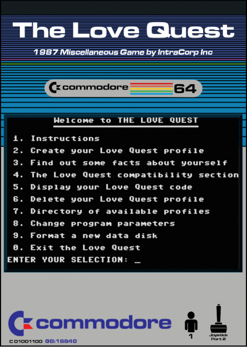 The Love Quest box art