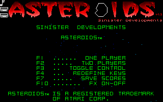 Asteroids — sstitle (WOR)