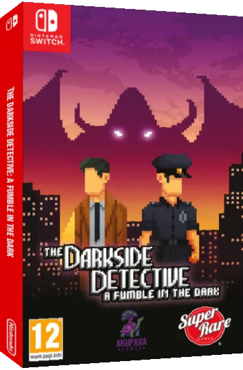 Darkside Detective - A Fumble in the Dark, The — box-3D (EU)