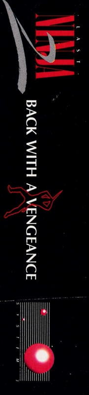 Last Ninja 2 - Back with a Vengeance — box-2D-side (EU)