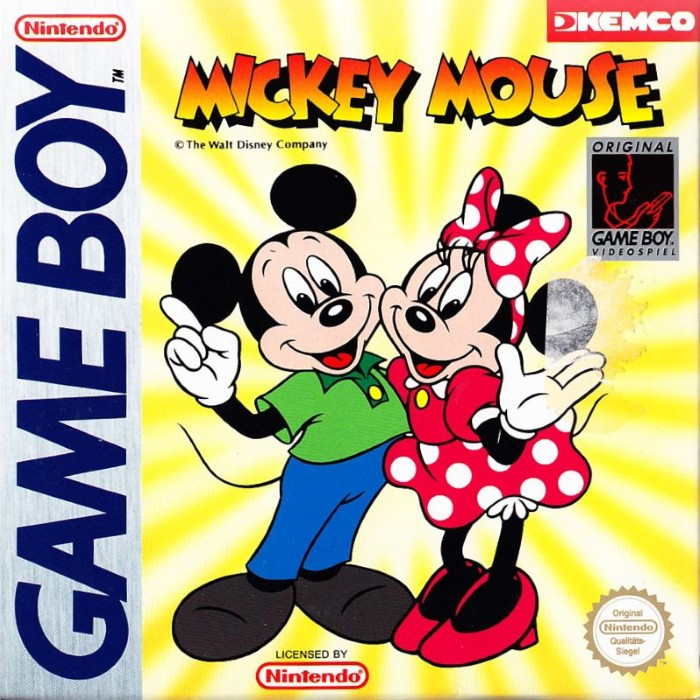 Mickey Mouse — box-2D (DE)