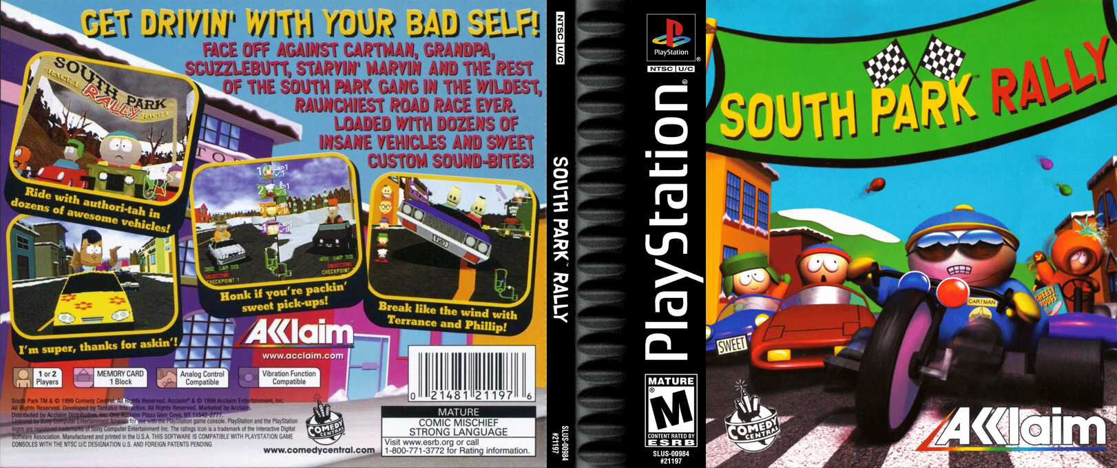 South Park Rally — box-texture (US)