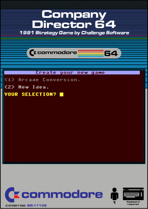 Company Director 64 box art