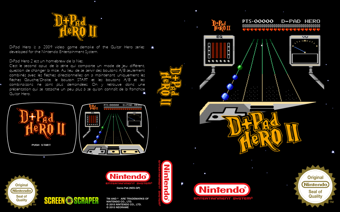 D+Pad Hero II — box-texture (SS)