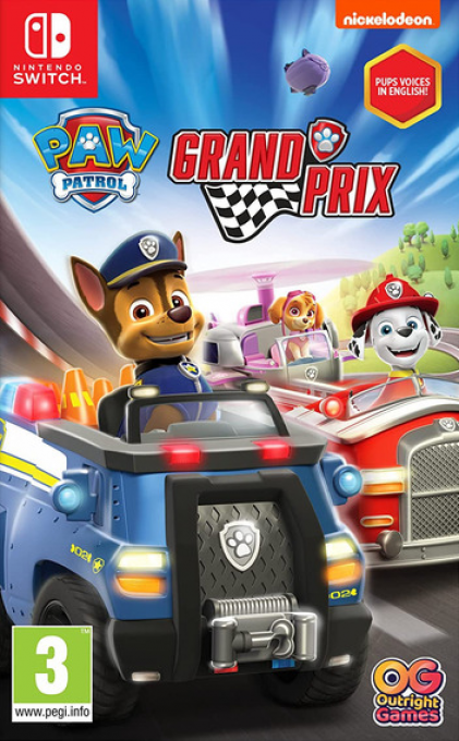Paw Patrol Grand Prix — box-2D (EU)