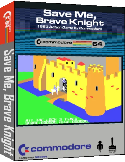 Save Me, Brave Knight — box-3D (CUS)