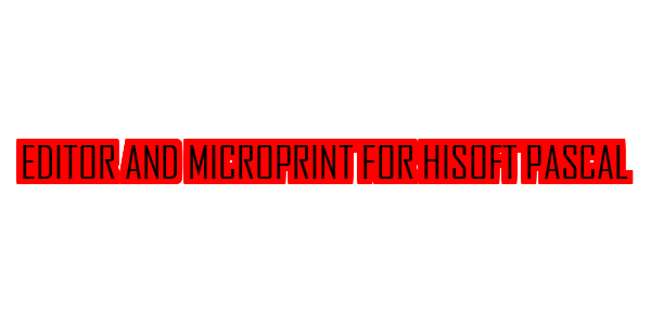 Editor And Microprint For Hisoft Pascal — wheel-hd (SS)