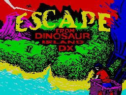 Escape from Dinosaur Island DX — sstitle (WOR)