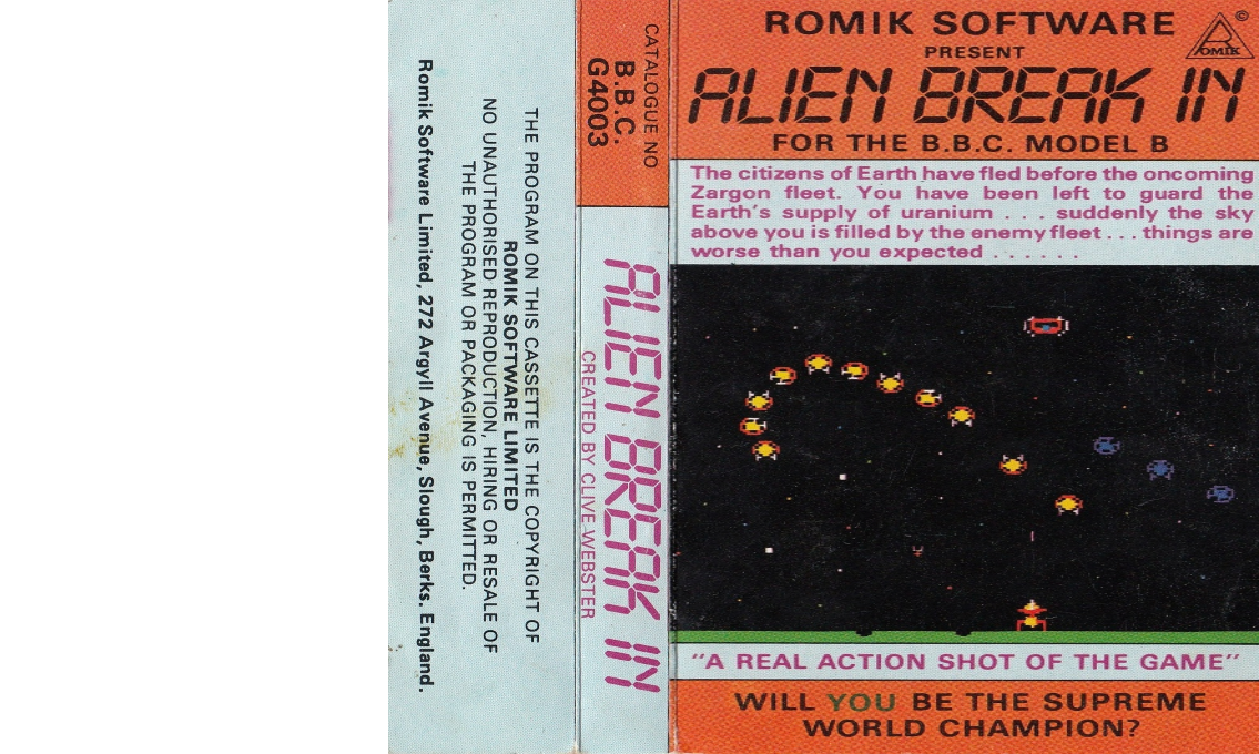Alien Break-in — box-texture (EU)