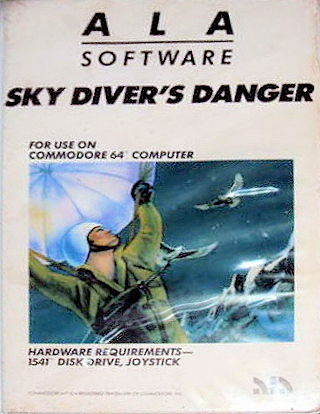 Sky Diver's Danger box art