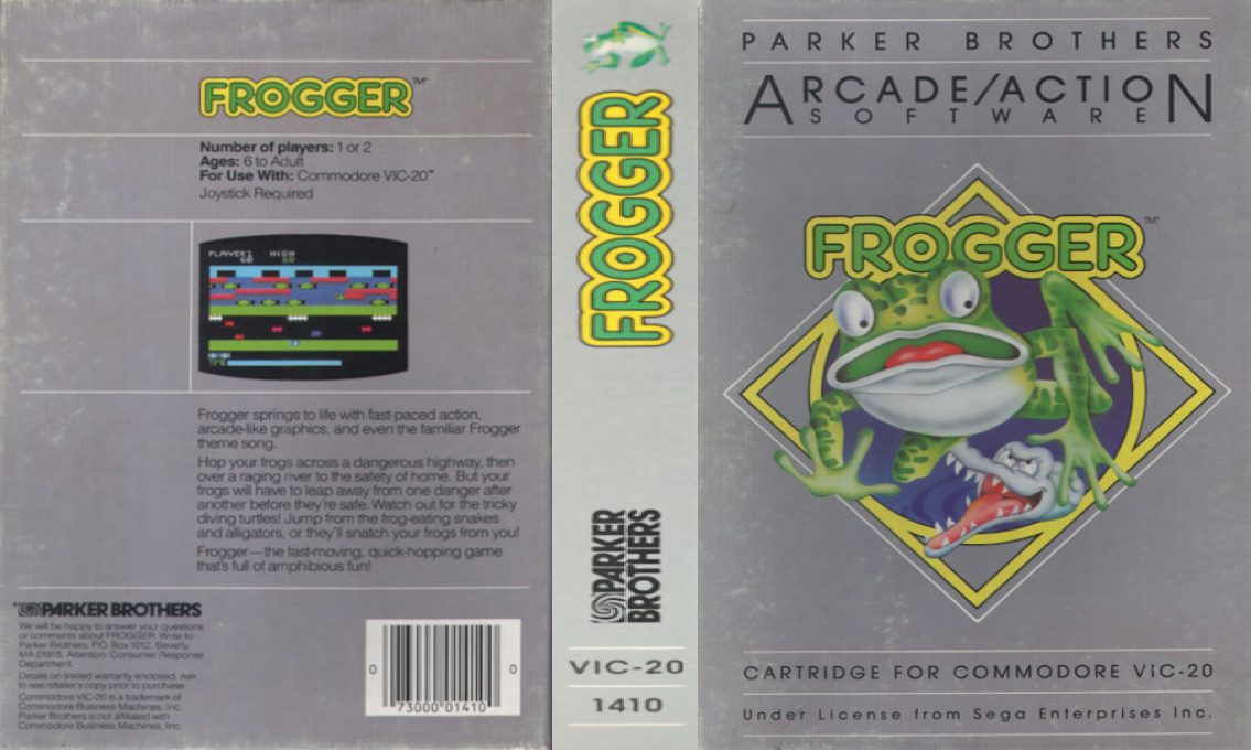 Frogger — box-texture (US)