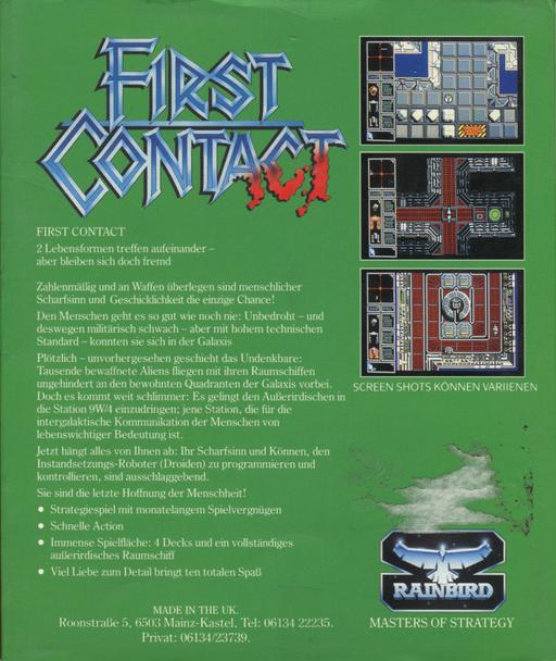 First Contact — box-2D-back (WOR)
