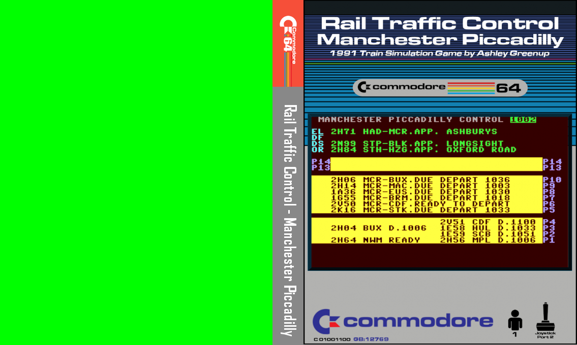 Rail Traffic Control : Manchester Piccadilly — box-texture (CUS)