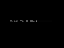 A View to a Chip — sstitle (WOR)