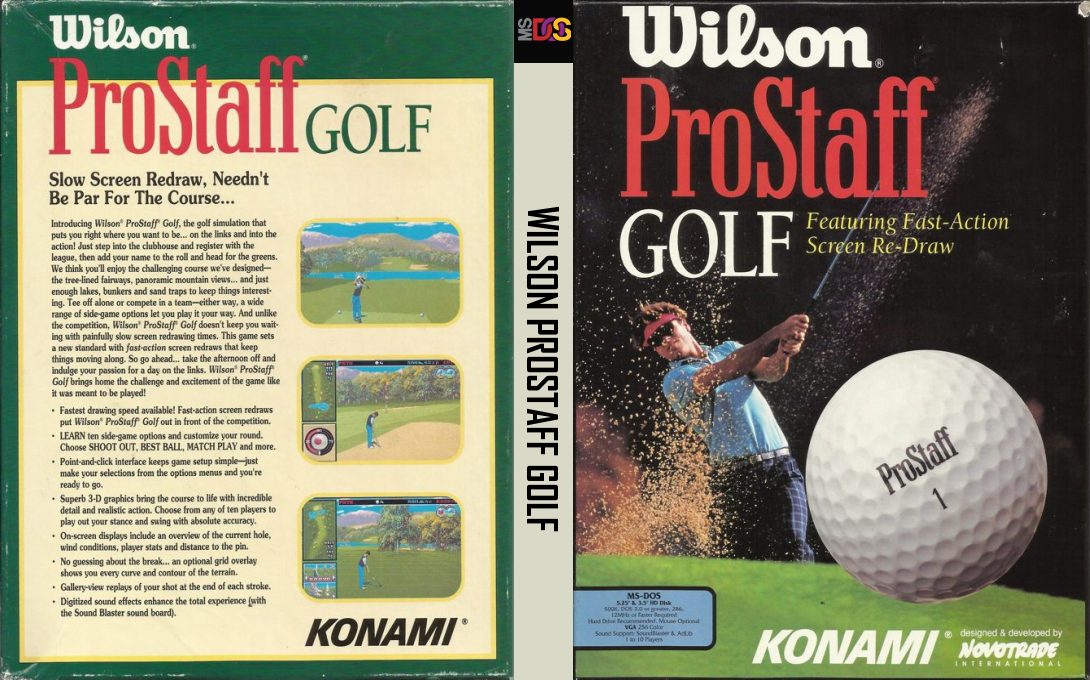 Wilson Prostaff Golf — box-texture (US)