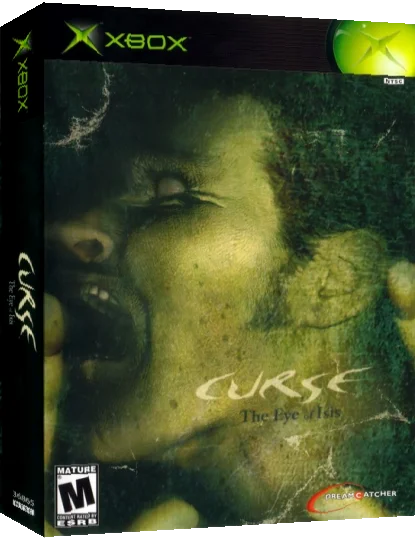 Curse - The Eye of Isis — box-3D (US)