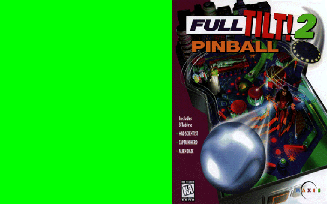 Full Tilt! 2 Pinball — box-texture (WOR)