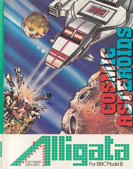 Cosmic Asteroids box art