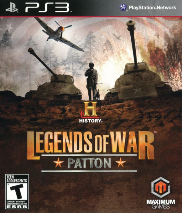 History Legends of War - Patton box art
