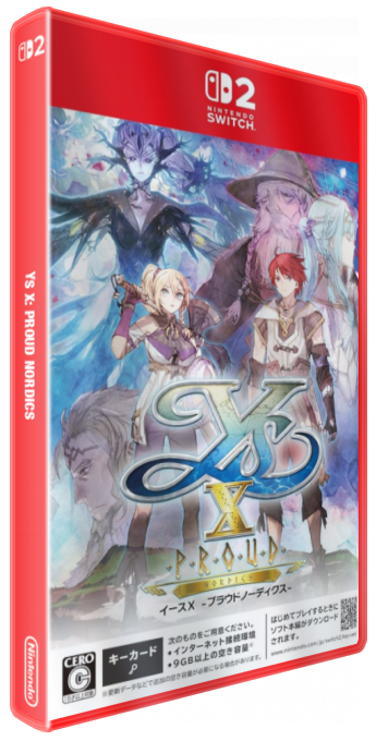 Ys X - Proud Nordics — box-3D (JP)