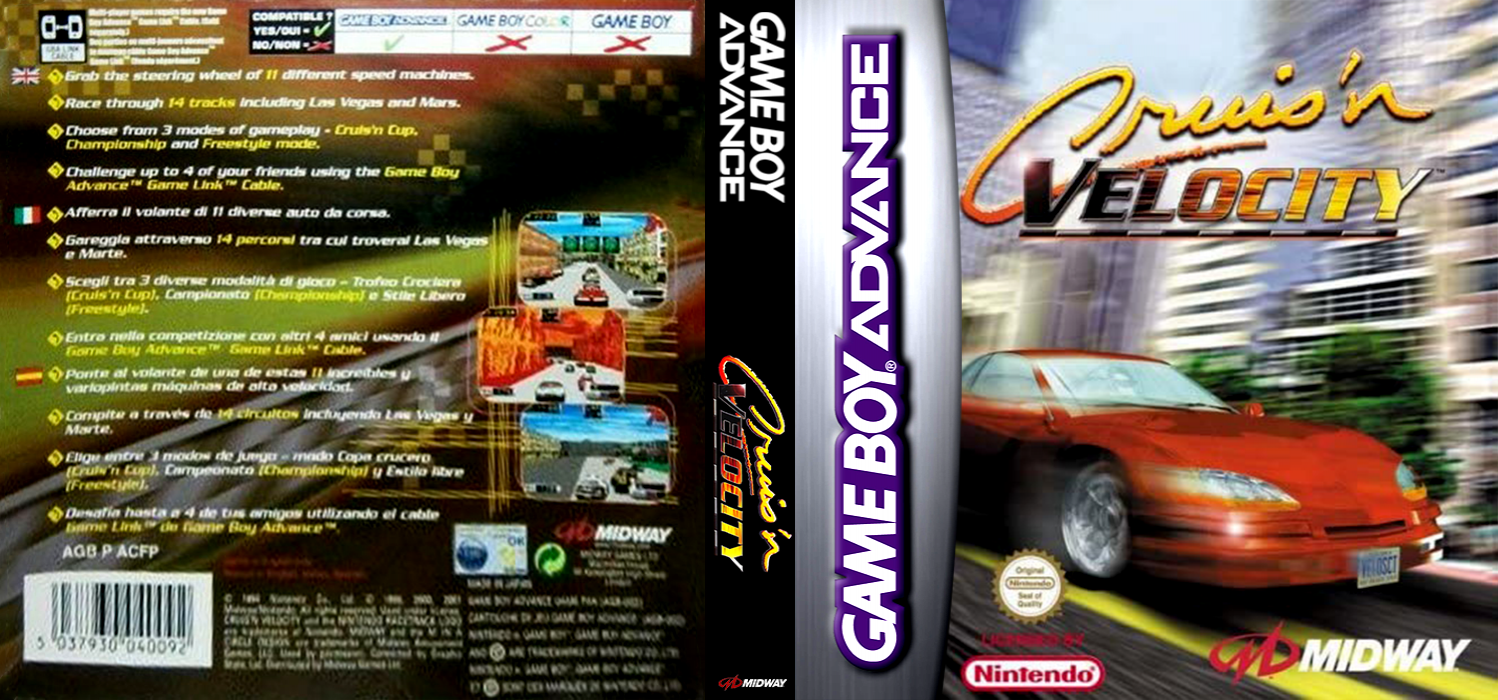 Cruis'n Velocity — box-texture (EU)