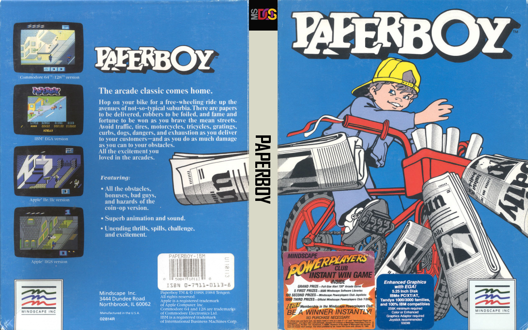 Paperboy — box-texture (US)
