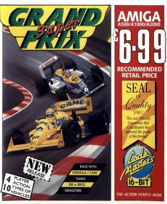 Super Grand Prix box art