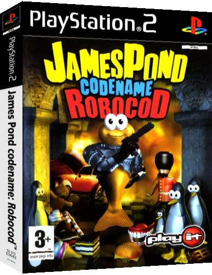 James Pond - Codename - RoboCod — box-3D (EU)