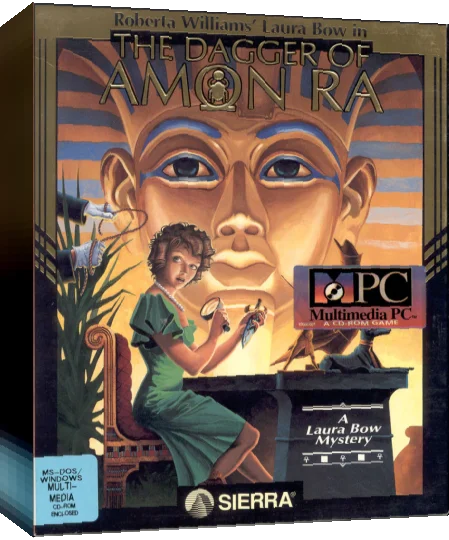 Laura Bow 2: The Dagger of Amon Ra — box-3D (US)