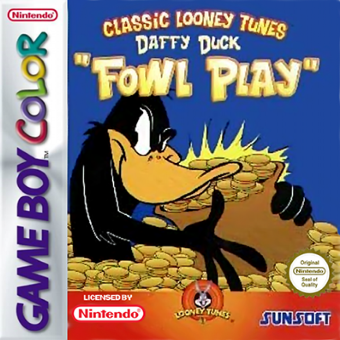 Daffy Duck : Fowl Play — box-2D (EU)