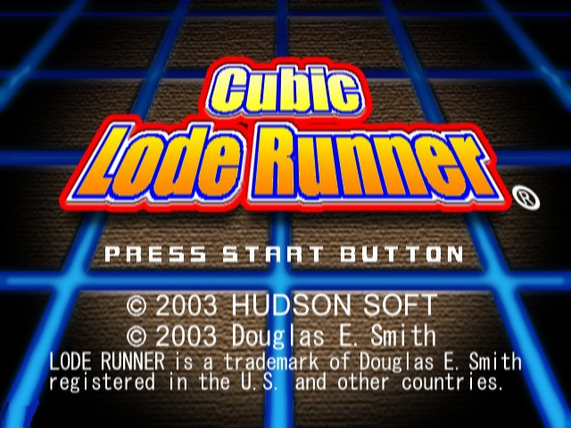 Hudson Selection Vol. 1 - Cubic Lode Runner — sstitle (JP)