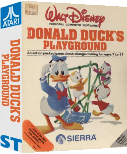 Donald Duck's Playground — box-3D (US)