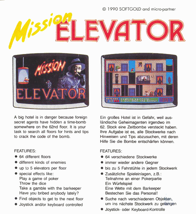 Mission Elevator — box-2D-back (EU)