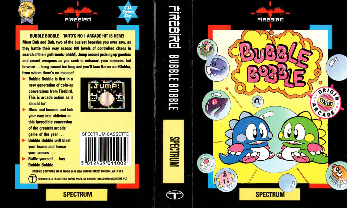Bubble Bobble — box-texture (EU)