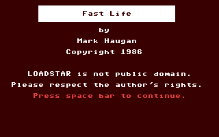 Fast Life — sstitle (WOR)