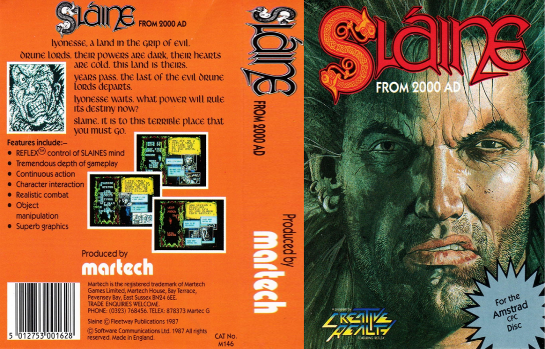 Slaine From 2000 AD — box-texture (EU)