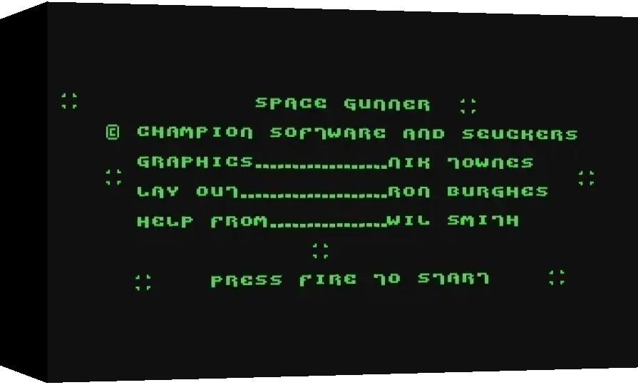 Space Gunner — box-3D (WOR)