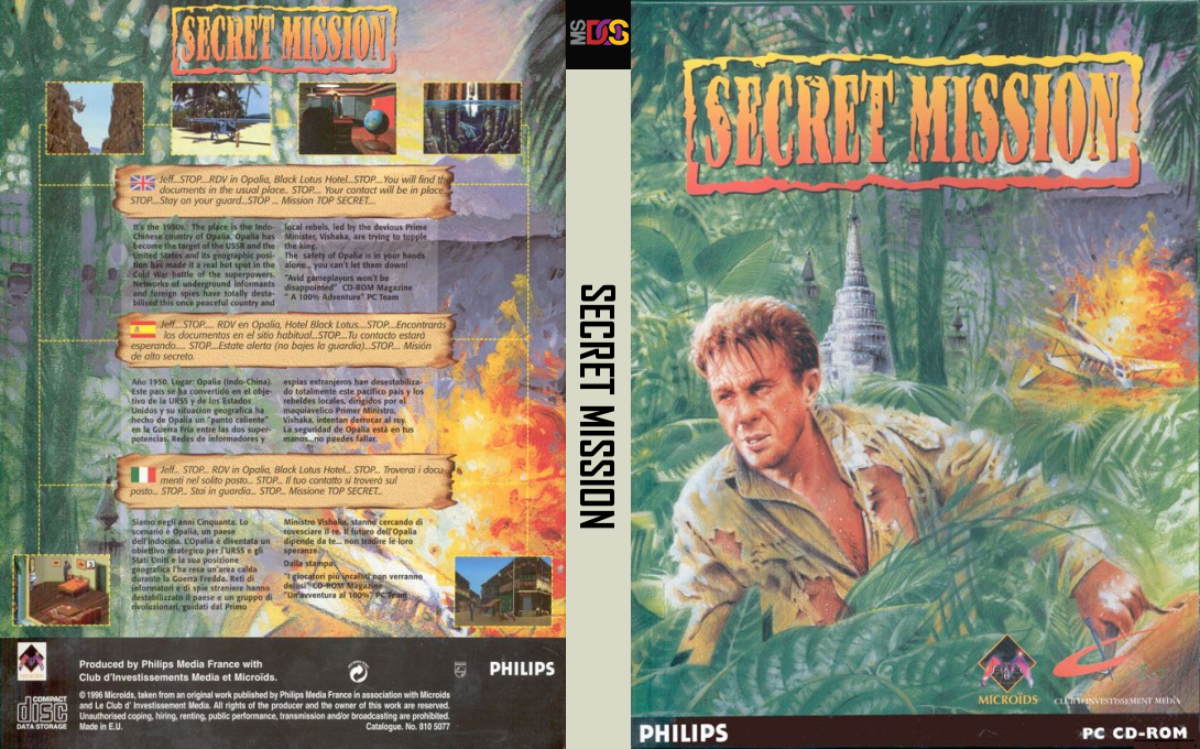 Secret Mission — box-texture (EU)