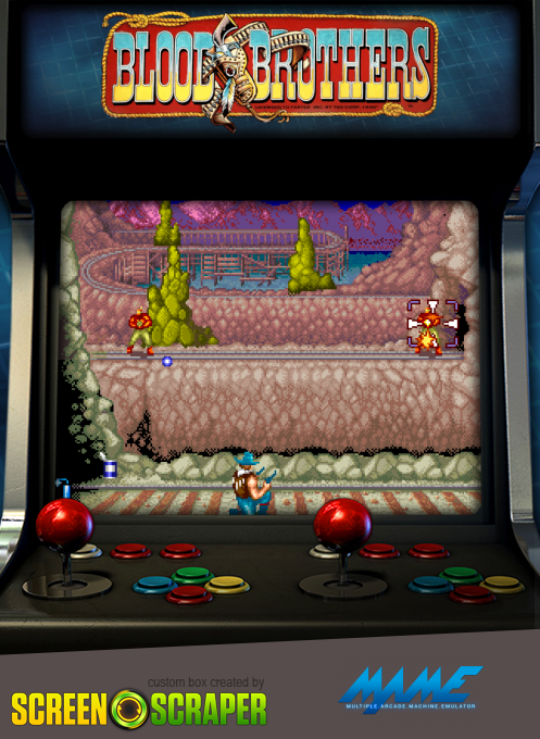 Blood Bros. — box-2D (SS)
