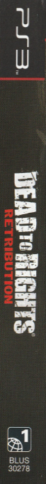 Dead to Rights - Retribution — box-2D-side (CA)